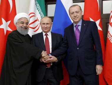 « Ιερά συμμαχία» B.Πούτιν, Ρ.Τ.Ερντογάν και Χ.Ρουχανί για δολάριο και Συρία! (φωτό, βίντεο)